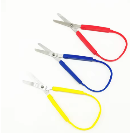 Easy Grip Self-Opening Scissors – Adaptive Spring Scissors