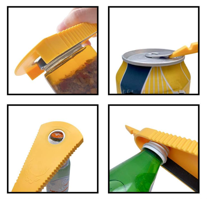 Multi-Function Jar & Bottle Opener – Non-Slip Grip, Ergonomic Design