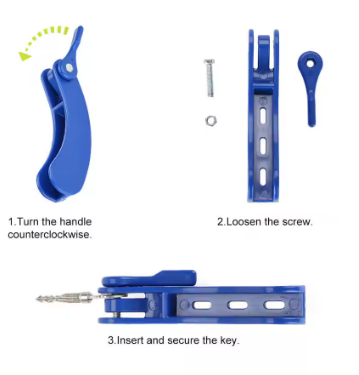 Easy Grip Key Turner Aid – Arthritis-Friendly Key Holder for NDIS & My Aged Care Users