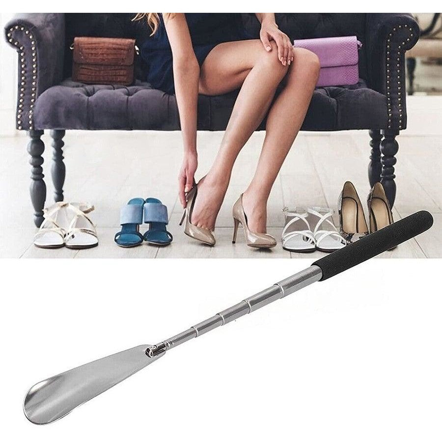 Premium Extendable Shoe Horn – Extendable Handle, Comfort Grip