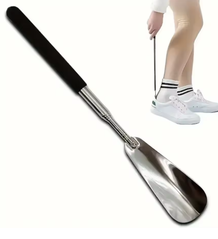 Premium Extendable Shoe Horn – Extendable Handle, Comfort Grip