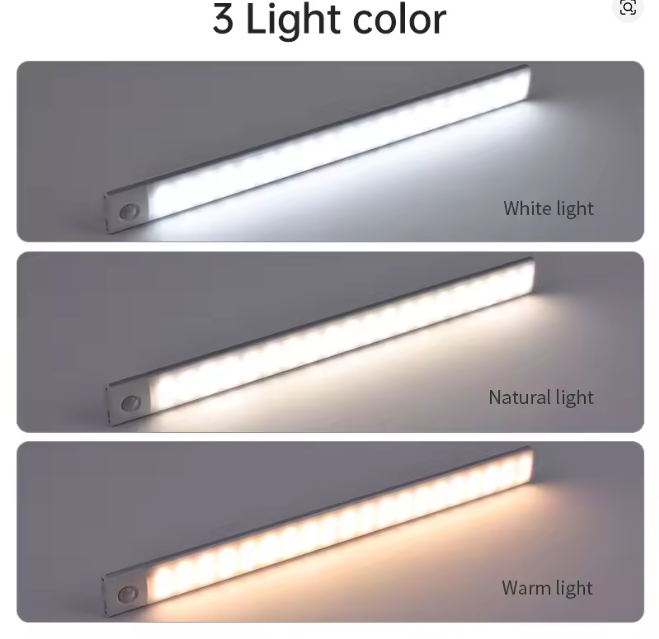 Motion Sensor Lighting – Rechargeable (10cm, 20cm, 30cm)