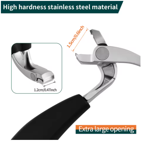 Ergonomic Grip Nail Clippers – Easy-Hold Aid