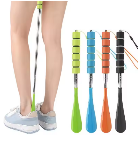 Extendable Travel Shoe Horn – Extra Long Dressing Aid for Easy Shoe Access