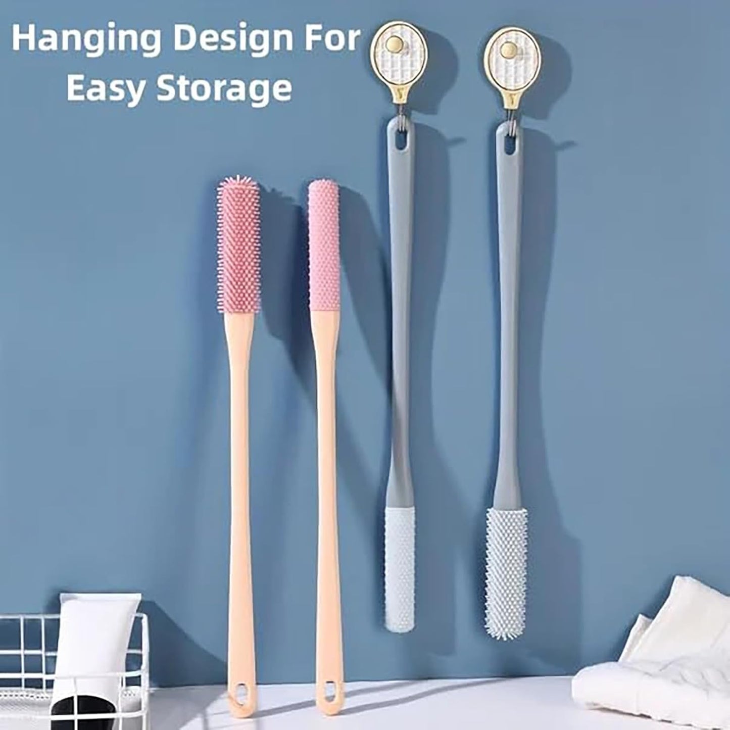 Rubber Toe Washer & Exfoliator – Gentle Foot Care Aid for Clean, Soft Skin