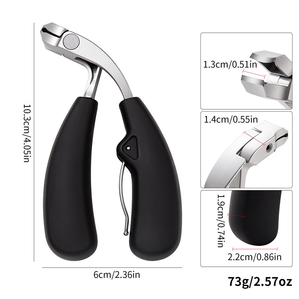 Ergonomic Grip Nail Clippers – Easy-Hold Aid