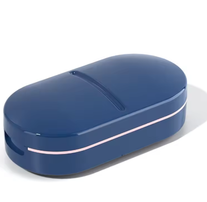 NDIS & My Aged Care Approved Pill Cutter | Safe & Easy Tablet Splitting Aid - Ocean Blue